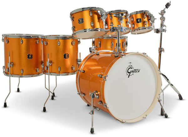 Gretsch Drums Schlagzeugset Energy Orange Sparkle