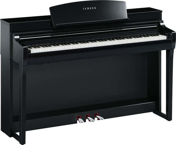 Yamaha CSP255 Poliertes Schwarz