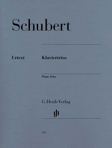 Schubert F. - Piano Trios