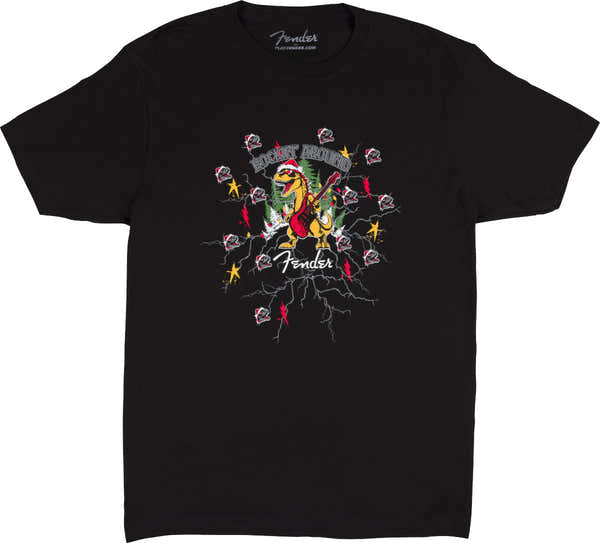 "L" Ugly Christmas T-shirt Noir