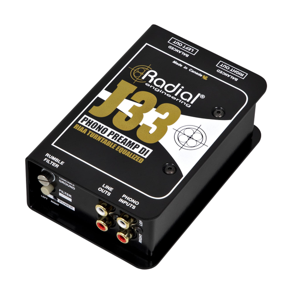 Radial J33 PHONO RPEAMP DI