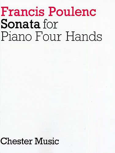 Francis Poulenc - Sonata For Piano - Piano Duet