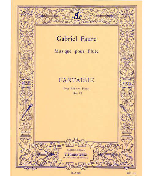 Leduc Faure G. - Faisie Op.79 - Flute Piano
