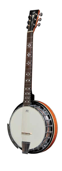 VGS Premium-Banjos 6-Saitig Mit Koffer