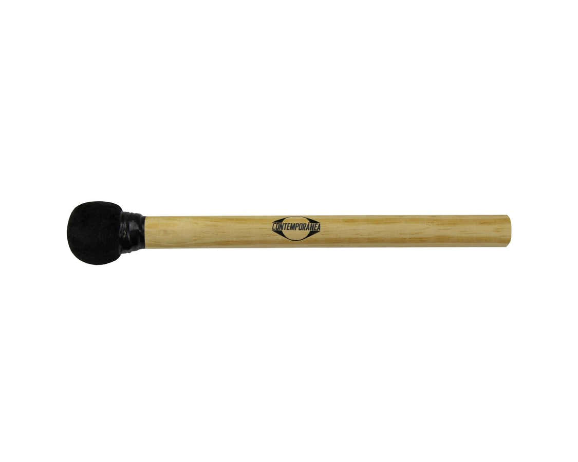 C-BS09 Mazza Di Surdo Nera Legno Testa Piccola 30Cm