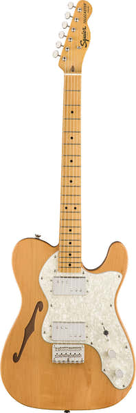 Squier Telecaster 70S Thinline Classic Vibe Mn Naturale