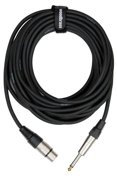 Woodbrass Câble Jack / XLR Femelle - 10 m - MC27