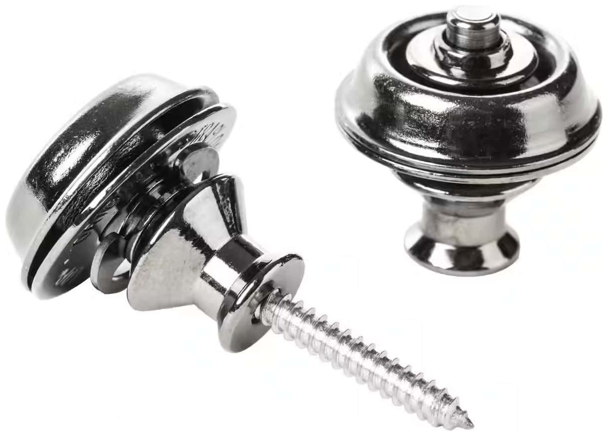Straplock Dual - Black Chrome