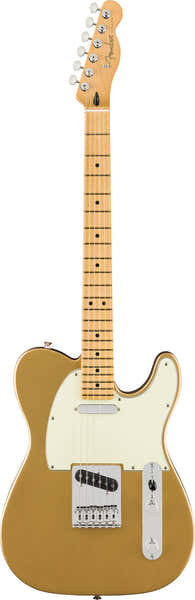Fender Telecaster 75 Anni Player II, MN Oro Azteco