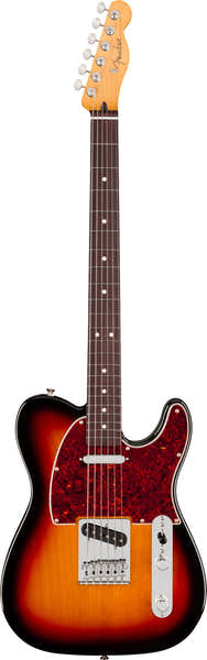 Fender Telecaster 75 Anni Player II Baritone, RW Sunburst a 3 Colori