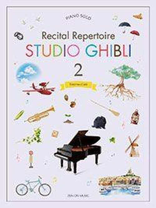 Studio Ghibli Récital Répertoire Mittelstufe Vol.2 Klavier