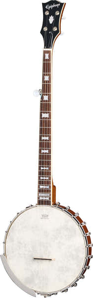 Epiphone Mastertone Bowtie Banjo mit offenem Rücken Natur Ibgcs