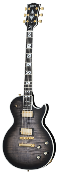 Les Paul Supreme Ebano trasparente Burst Moderno
