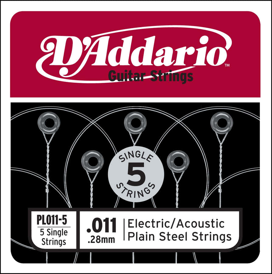 PL011-5 Plain Steel 11 5-pack