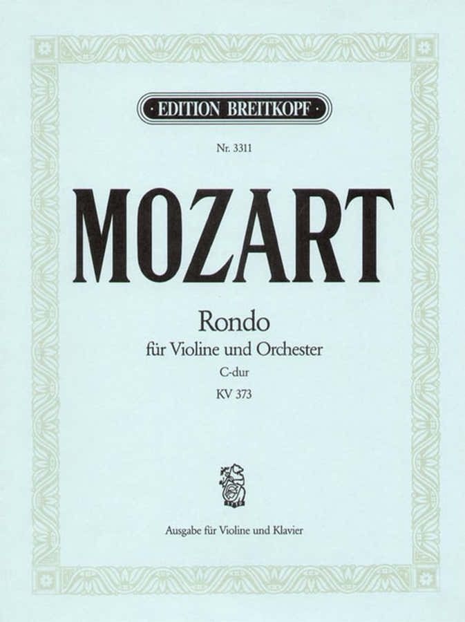 Moz W.A. - Rondo C-Dur Kv 373 - Violon Piano