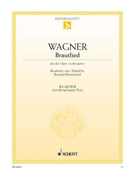 Wagner - Bridal Song WWV 75 - Piano (with Text)