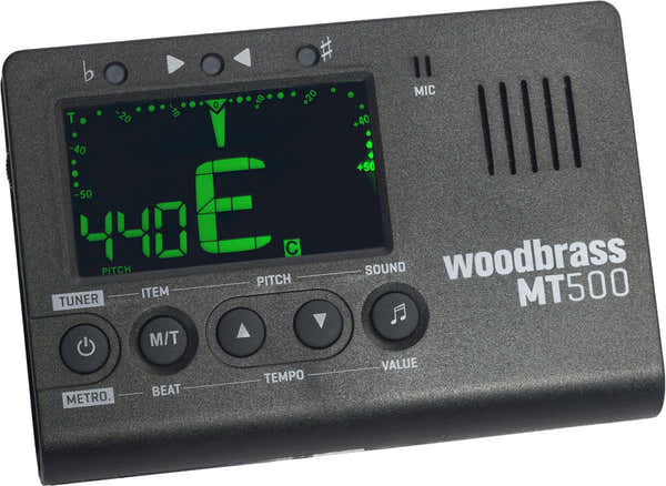 Woodbrass MT500 Chromatisches Stimmgerät Digitales Metronom