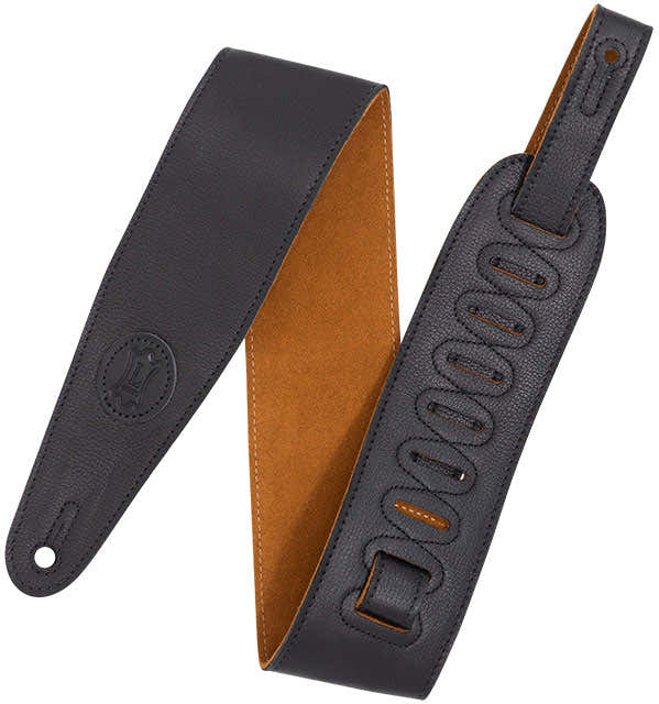 Cuir 7,6cm - Black-Honey