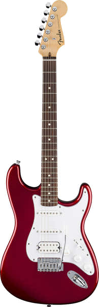 Fender Standard Stratocaster HSS LRL Battipenna Bianco Candy Cola