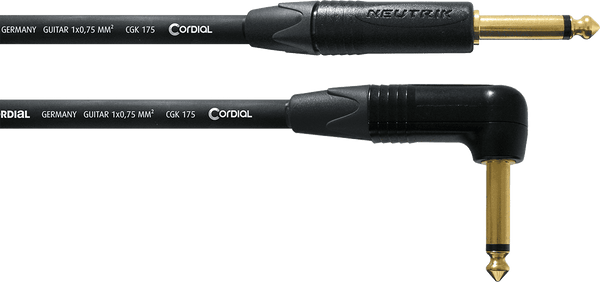 Cable Guitare Jack Droit -coud 6 M