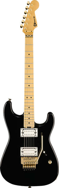 Charvel SD1 San Dimas Am Neo-Classic HH FR MN Nero lucido