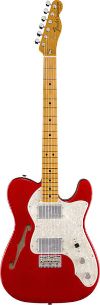 Fender Telecaster American Vintage II 1972 Thinline MN Candy Apple Red