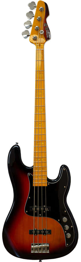 MB GV 4 Gloxy passive CR MP MN 3-Tone Sunburst