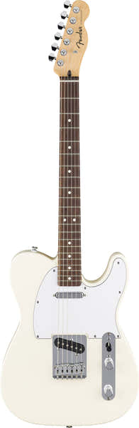 Fender Standard Telecaster LRL Battipenna bianco Bianco olimpico