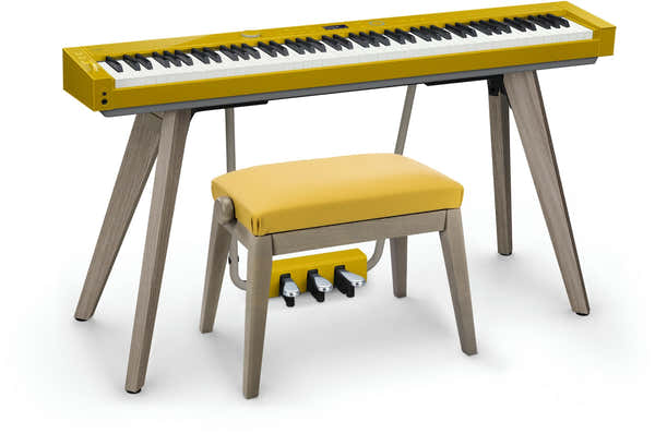 Casio PX-S7000 Jaune Moutarde Set