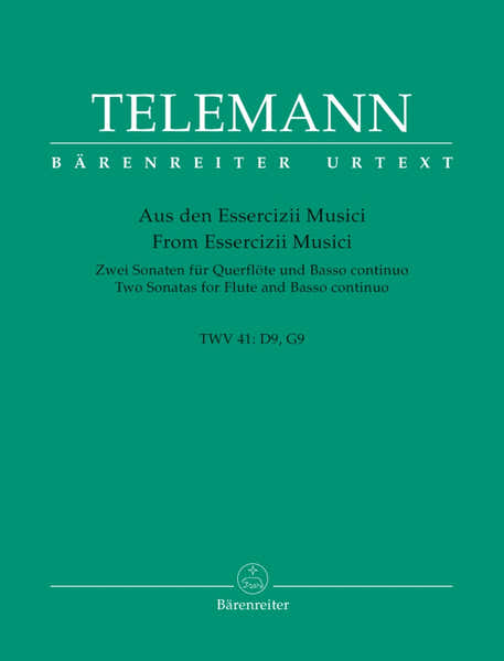 Telemann G. PH. - Two Sonatas - Violon et BC