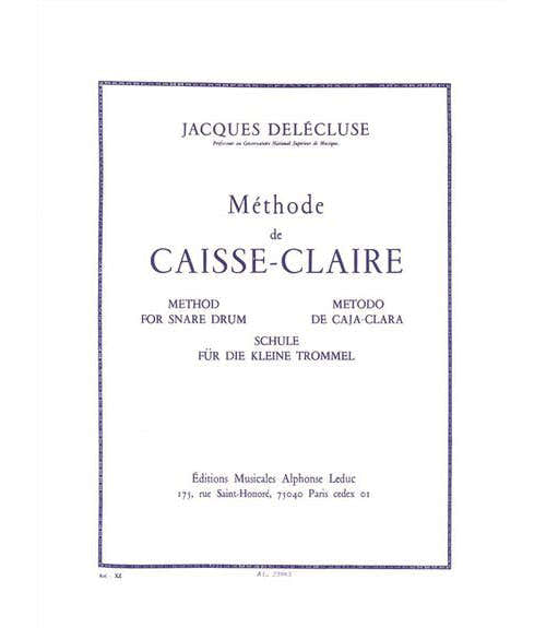 Delecluse Jacques - Metodo per rullante