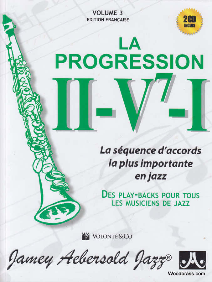 Aebersold N°003 - La Progression II V I + 2 CD (édition Française)