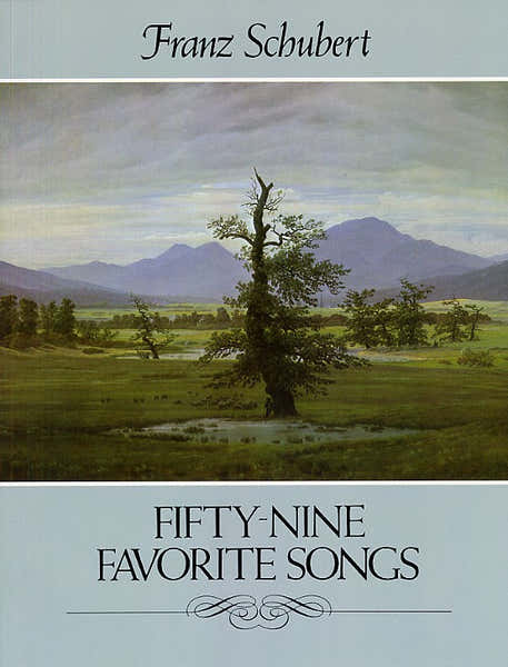 Dover Schubert F. - FIFTY-nine Favorite Songs - CHANT-piano