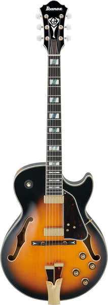 Ibanez GB10SE-BS Marrone Sunburst Firma George Benson