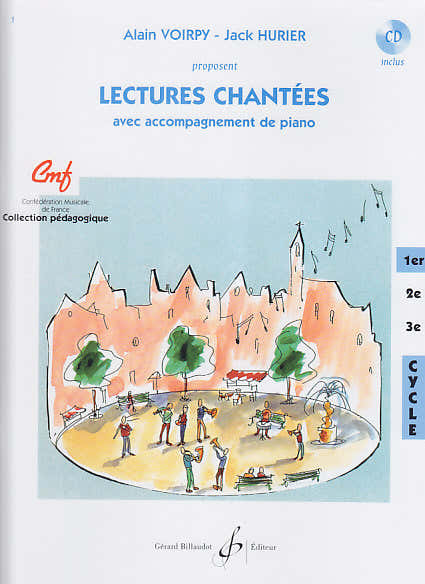 Billaudot Voirpy A./hurier J. - Lectures Chantées 1er Cycle + CD