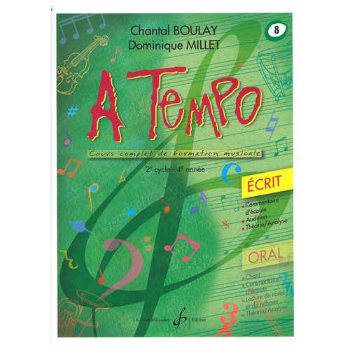 Billaudot Boulay & Millet - A Tempo : Écrit Vol.8