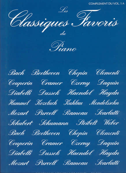 Classiques Favoris Vol.1a Com - Piano