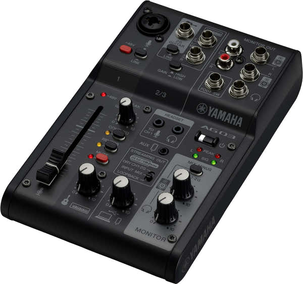 Yamaha AG03 MK2 Schwarz