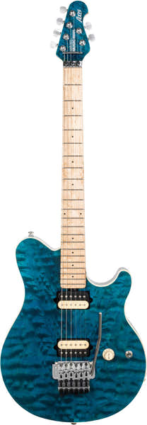 Music Man Axis 30 Anni durchscheinende blaue Quilt-Decke