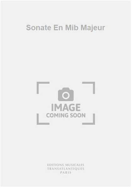 Sonate En Mib Majeur