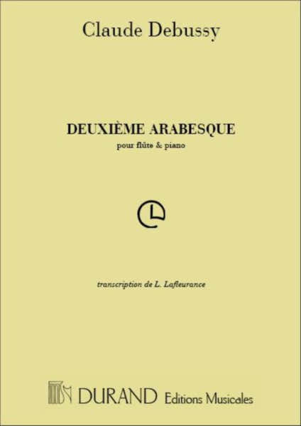 Debussy Claude - Deuxieme Arabesque - Flute & Piano