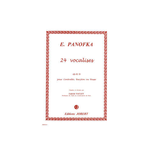 Panofka Heinrich - Vokalisen Bd.2 Op.81B (24) - Tiefe Stimme Klavier