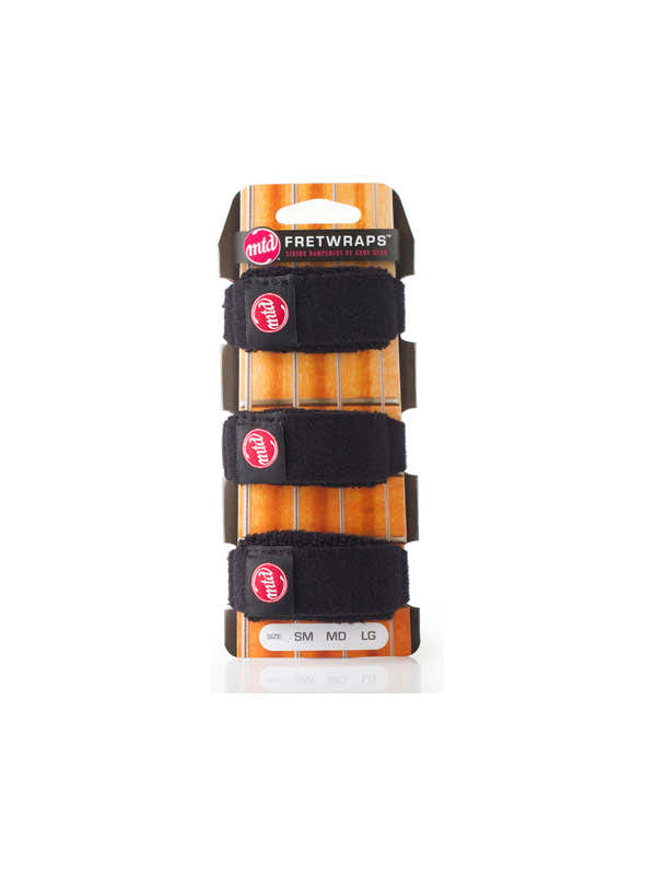 FretWraps 3-Pack MTD Black - Small