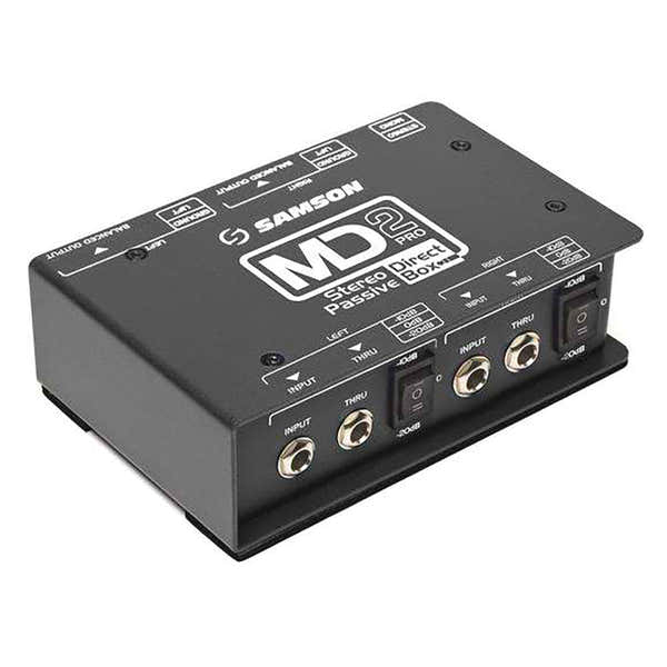 Samson MD2PRO - S-MAX SERIES STEREO PASSIVE DIRECT BOX