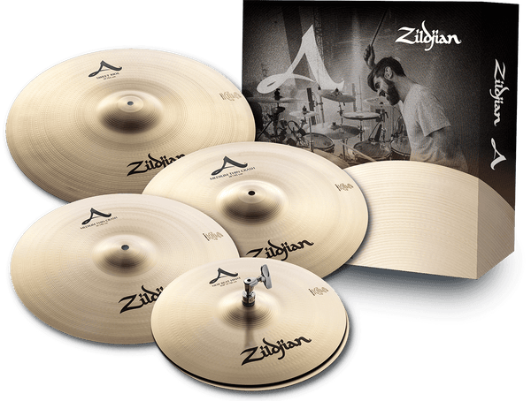 Zildjian A391 SET 14"/16"/21" + FREE CRASH 18"