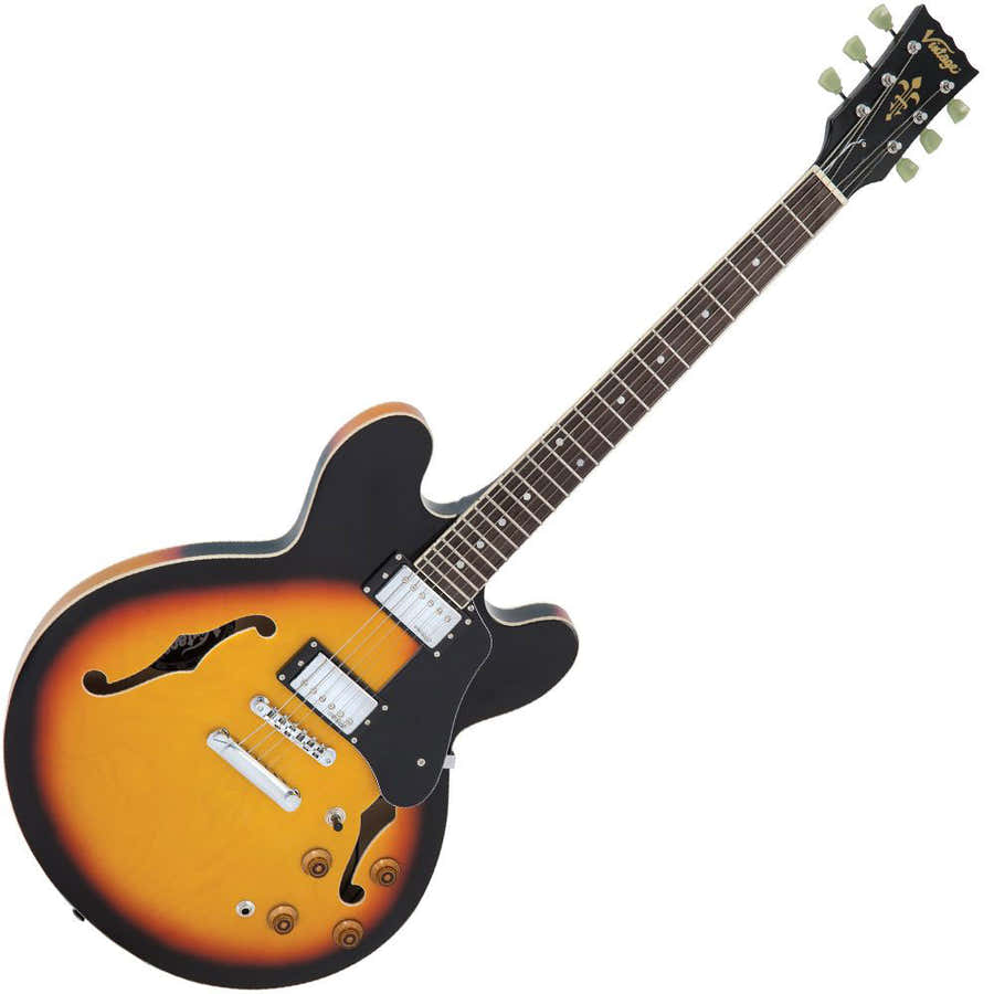 Vsa5Sb Chitarra Acustica Sunburst
