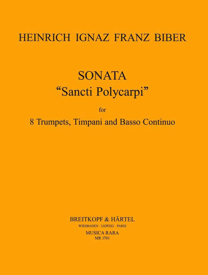 BIBER H.I.F. - SONATA 'SANCTI POLYCARPI IN C