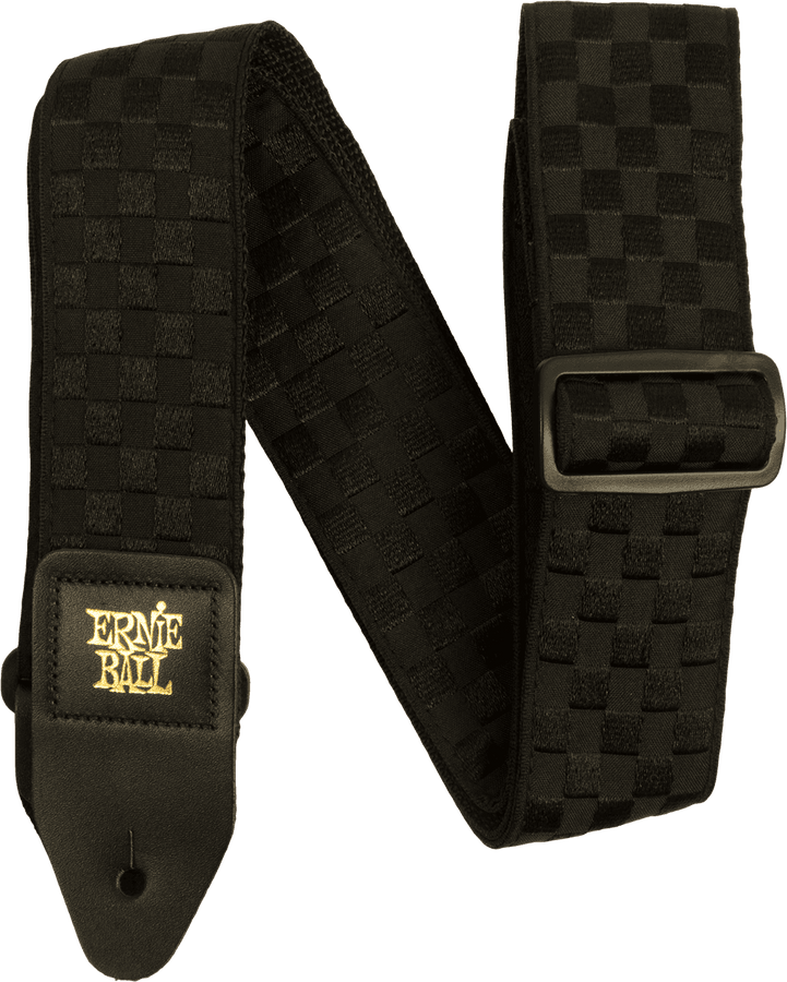 Sangle Jacquard Black Checkers