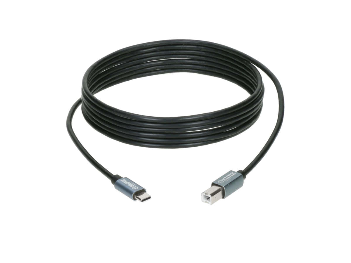 USB 2.0 C vers B 5m