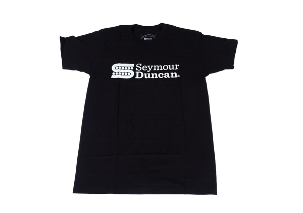 Seymour Duncan Tslogo-Bk-L Textile Tee-Shirts T-Shirt Logo Black Large